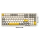 thumbnail image 3 of Teclado Gamer K96 Teclado intercambiable en caliente compatible con Bluetooth de modo dual (Cheese), 3 of 5