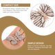 thumbnail image 2 of 1 par de clips de calzado de novia decoraciones de calzado de mariposa clips de zapatos de diamantes de imitación de boda, 2 of 6