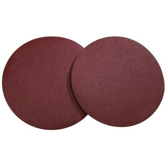 Woodstock D1340 12-Inch Diameter PSA 180 Grit Aluminum Oxide Sanding Disc, 2-Pack
