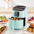 thumbnail image 5 of Restored Dash 2.6qt Express Digital Tasti-Crisp Nonstick Air Fryer (Aqua) (Refurbished), 5 of 5