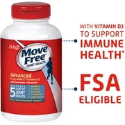 Schiff Move Free Advanced Joint Health with Glucosamine & Chondroitin Tablets, 80Ct - (Pack of 3)