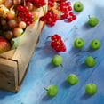 thumbnail image 3 of 27 PCS Artificial Lifelike Mini Pears Fake Realistic Plastic Fruits PET Bottle Package Faux Props Decoration Party Home Thanksgiving Christmas, 3 of 3