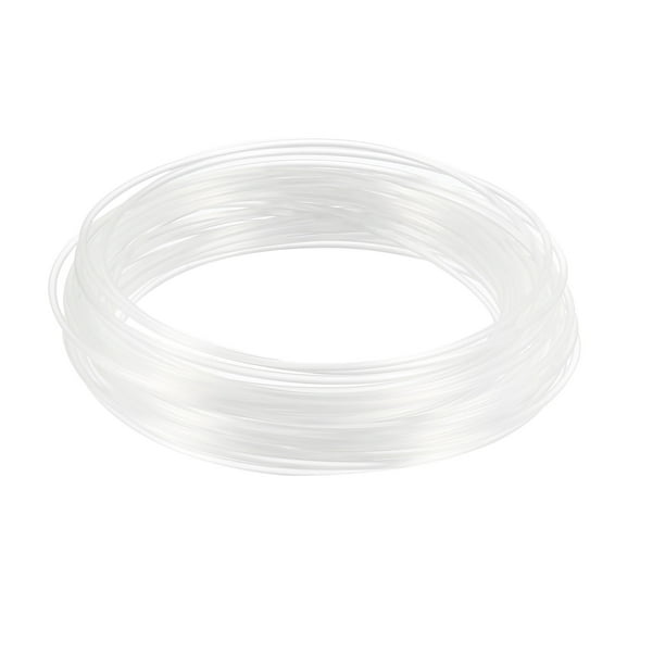 Recargas de Filamento para Lápiz 3D Uxcell, Recargas de Impresora 3D PLA, 32.5Ft 1.75mm Transparente
