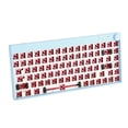 thumbnail image 3 of Kit de teclado mecánico de 84 teclas, iluminación RGB, intercambio en caliente, inalámbrico, 2,4 G, BT 3.0, 5.0, tipo C, teclado personalizado con cable para Win Blue, 3 of 12