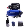 thumbnail image 1 of Mini Compresor de Aire Eléctrico Hyundai HYAC15 12 Litros 100psi/7bar C/Motor 1/3hp, 1 of 8