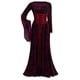 thumbnail image 2 of Vestido Retro Vestido Renacentista Medieval Cosplay Dresswomen El Vestido Largo de Vestidos Largos Vintage Vestido Longitud Odeerbi ODB113190, 2 of 5