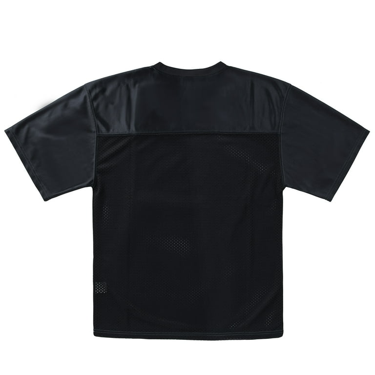 Toptie Mens Football Jersey Shirt, Adult Mesh Soccer Jerseys