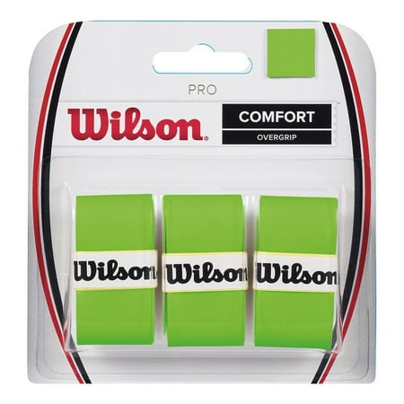 UPC: 0887768515362 | Wilson Pro Comfort Overgrip for Tennis Rackets  Green – 3 Rolls