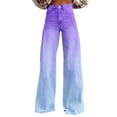 thumbnail image 1 of iHPH7 Pantalon Habillé Décontracté pour Femmes Pantalon Palazzo pour Femmes Pantalon d'Automne pour Femmes Pantalon Ample Pantalon de Détente Femmes Mode Urbaine Pantalon Décontracté pour Femmes Violet P, 1 of 9