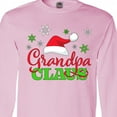 thumbnail image 4 of Inktastic Grandpa Claus with Christmas Santa Hat and Snowflakes Long Sleeve T-Shirt, 4 of 5