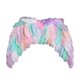 thumbnail image 2 of Disfraz de ángel, Alas de Cosplay para de Carnaval, con Correas, Accesorios para Disfraces de ángel Los 45x35cm Soledad Traje de ala de ángel, 2 of 8