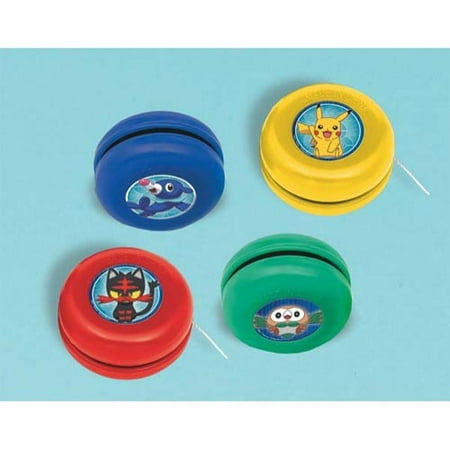 Patriotic Yo Yos - Pokemon 'Sun and Moon' Mini Yo-Yos / Favors (12ct)