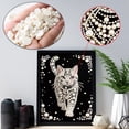 thumbnail image 5 of 5D DIY Pearl Diamond Painting Kit, Bold Cat Circular Pearl Diamond Art Set Sparkling creative craftwork, ideal for home décor and gift selection 15.7 x 11.8 in, 5 of 7