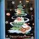 thumbnail image 3 of Pegatinas de Feliz Navidad para ventana, árbol de Navidad, alce, Papá Noel, decoraciones navideñas para el hogar, adorno de Navidad, regalo, 2023, 3 of 4