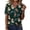 CF06-Green, variant on Lumtrix Christmas Shirts For Women Short Sleeve Henley V Neck Button Casual Xmas Snowflakes Deer Fall Tee Shirts 2026 Trendy Tops White XL