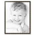 thumbnail image 2 of ArtToFrames 32" x 41" Black Panel With Silver Lip Picture Frame, 32x41 inch Multi Wood Poster Frame (WOM-5093),  Pack, 2 of 7