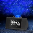 thumbnail image 2 of Reloj Star Sky Lámpara de proyección con Altavoz Bluetooth Control Remoto Despertador Digital Ayuda para Dormir, 2 of 8