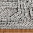 thumbnail image 6 of Malini Haley Light Gray Modern Geometric High-Low Area Rug, 2x8, 6 of 6