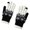 Black, variant on Snowflake Pattern Gloves for Adults, Winter Knitwear, Full Finger Coverage, Outdoor Commuting, Daily Looks