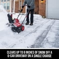 thumbnail image 6 of SKIL SB2001C-10  PWR CORE Cordless 40V Single-Stage Snowblower, Throws Up to 30 Feet, 6.0Ah Battery and Charger, 6 of 10