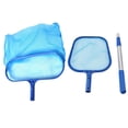 thumbnail image 2 of El Conjunto de Red de Skimmer de Piscina Plana incluye 1 PCS de Skimmer de Hoja Profunda Neta 1 PCS RAKE DE HOJA CON BOLSA DE RED DE MALLA 1 PCS HERRAMIENTA DE LIMPIZA DE POTOS, 2 of 7