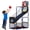 color 2, variant on 2-in-1 Adjustable Kids Basketball Arcade Game Set–Indoor Outdoor Basketball Hoop with Ball Return Ramp,4 Basketballs&6 Sticky Toss Balls,Design Style