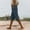 Navy, variant on NTACZA Women Cotton Linen Shorts Loose Capri Breathable Elastic Waist Women's Shorts L