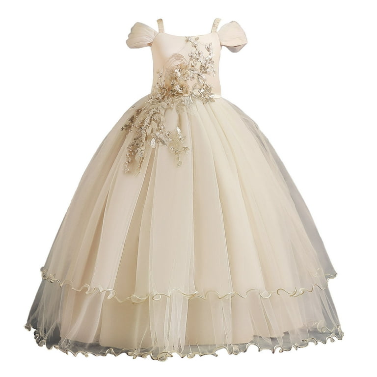 luxury girls dresses with modern touch Rositsa Luxury Flower Girl Dress