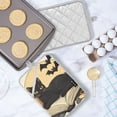thumbnail image 5 of Yayeee Pot Holders Kitchen Heat Resistant with Pocket 7"x9.8" Cotton Oven Cooking Hot Pads, Beige Halloween Cat, 5 of 7