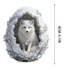thumbnail image 3 of Herunwer Forest Animal Hanging Ornament, Animal Christmas Decoration, Christmas Tree Animal Pattern 2D Acrylic Ornament, Christmas Tree Hanging Decoration, Animal Ornament, 3 of 6