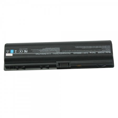 12-Cell Battery for HP Pavilion DV2042TX DV2415NR DV2613 DV2715NR DV2910US DV2915NR DV2940SE DV6150 DV6225US DV6233SE DV6408NR DV6409US DV6433CL DV6500Z DV6633US DV6701US DV6736NR DV6810US DV6835NR