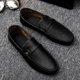 thumbnail image 5 of Mocasines británicos transpirables y holgados sin cordones, de estilo coreano, de moda, para primavera y otoño, para hombre, 5 of 6