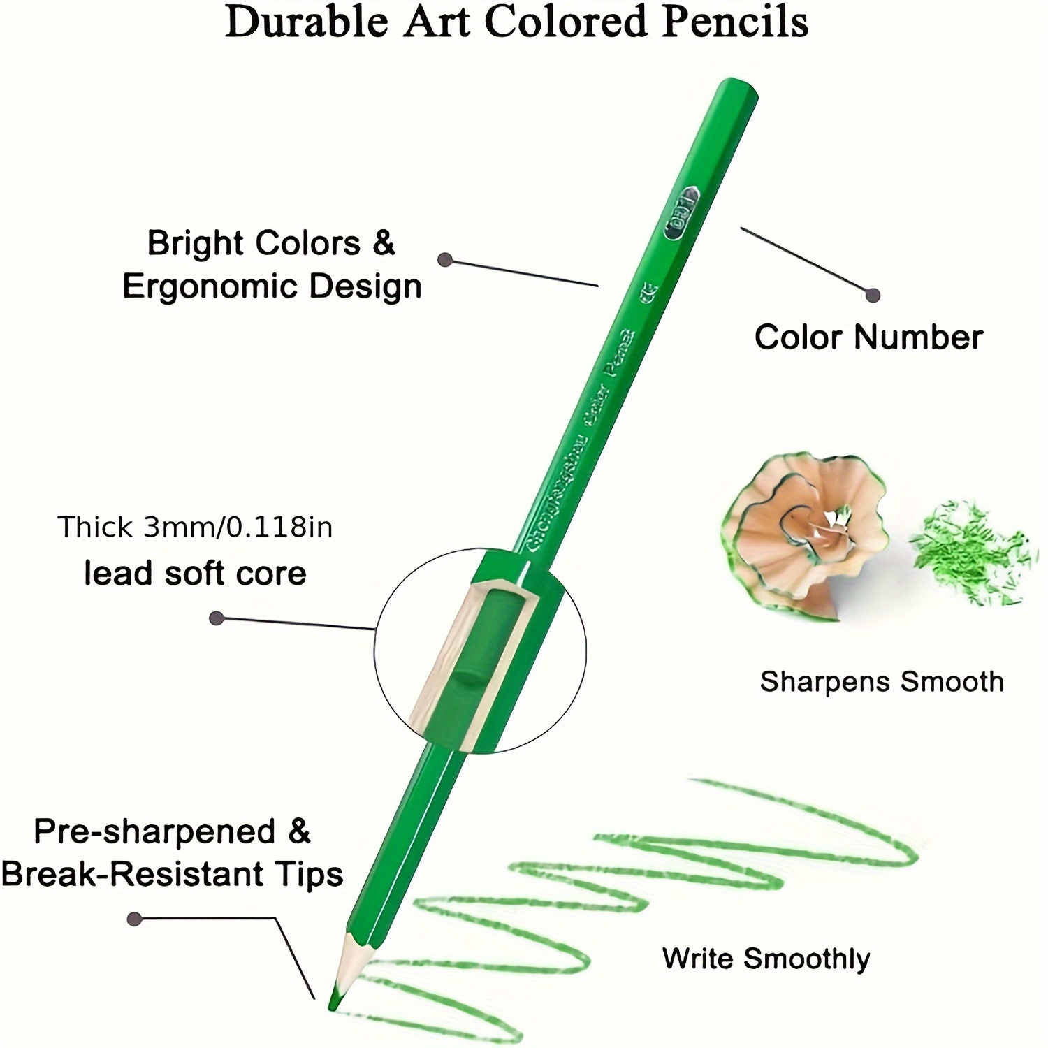 50/72 Colored Oil Based Colored Pencils Set, with Canvas Roll-Up Case - Perfect for Adult Coloring, Drawing, Sketching, and Crafting