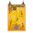 thumbnail image 2 of Print: Great Wallace Shows, Triple Revolving Trapeze, 1898, 2 of 4