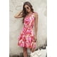 thumbnail image 2 of Vestido PRETTYGARDEN Mini Floral con Lazo y Hombro Descubierto M, 2 of 8