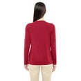 thumbnail image 3 of Devon & Jones DP186W Ladies Perfect Fit Y-Placket Convertible Sleeve Knit Top, 3 of 5