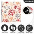 thumbnail image 5 of Yayeee Magnetic Dishwasher Cover for The Front Decoration Home Kitchen Machine Sticker Protector, Retro Starfish, 5 of 6