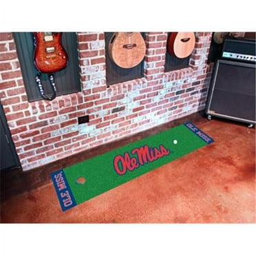 FANMATS 11125 Mississippi Putting Green Runner 24 in. x 96 in.