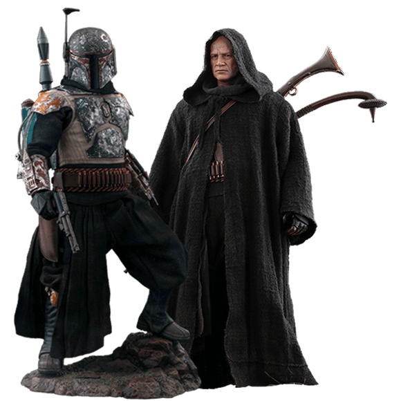 Figura Hot Toys 1/6 de Escala Star Wars The Mandalorian: Boba Fett (Deluxe Edition) HOT TOYS SIXTH SCALE FIGURE