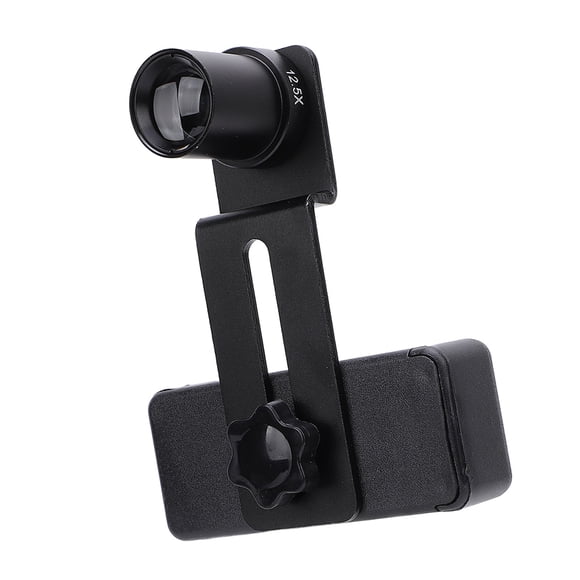 Adaptador De Cámara De Teléfono Móvil Para Microscopio, Adaptador De Teléfono Inteligente Con Lente De Microscopio De Vidrio óptico Para Teléfono Inteligente De 70 A 90 Mm