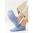 thumbnail image 4 of Namzi 3 pares de calcetines invisibles para hombre, antideslizantes, con agarre de silicona, transpirables, de corte bajo y estilo casual, color blanco., 4 of 5