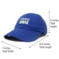 thumbnail image 3 of DALIX Premium Cap Tennis Mom Hat for Women Hats and Caps in Royal Blue, 3 of 7