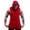 Red, variant on Men's Workout Hooded Tank Tops Bodybuilding Muscle T Shirt Sleeveless Gym Hoodies
