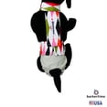 thumbnail image 5 of Barkertime Fancy Harlequin on Frosty Cream Dog Diaper Overall, 5 of 8