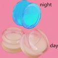 thumbnail image 5 of jiaroswwei Unisex Glow in the Dark Double Flared Saddle Ear Gauge Plug Body Piercing, 5 of 8