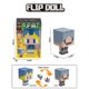 thumbnail image 2 of Figura educativa infantil My World Flip Doll, cubo magnético, Steve Reverse Doll, decoración, 2 of 2