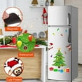 thumbnail image 3 of Christmas Refrigerator Magnets, Magnetic Christmas Tree Magnets for Refrigerator Stickers Decoration Christmas Magnets for Refrigerator Santa Reindeer Holiday Magnets for Fridge (D), 3 of 5
