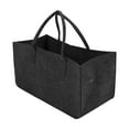thumbnail image 2 of Sac de Rangement en Feutre, Polyvalent Grande Capacité Panier de Rangement en Feutre Pliable pour Voyage, 2 of 8