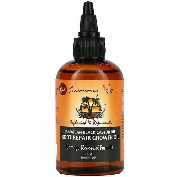 Sunny Isle Jamaican Black Castor Oil Root Repair Growth Oil, 4 Oz, 3 Pack