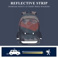 thumbnail image 5 of FORMRS Unisex School Backpack 17" Student Travel Bag with Laptop Compartment, Mountains at Dawn, 5 of 7